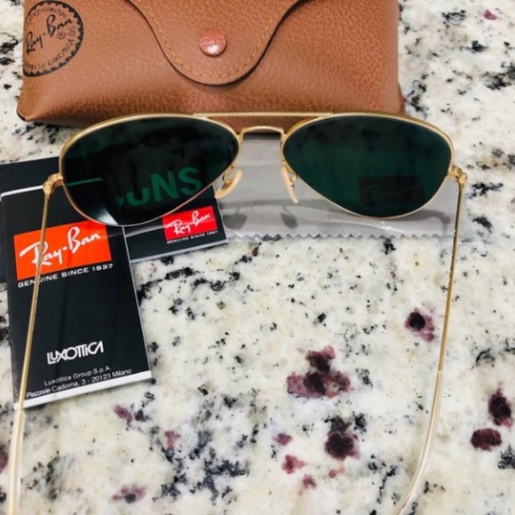 Rayban Sunglasses aviator orange size 58mm - Picture 6 of 6